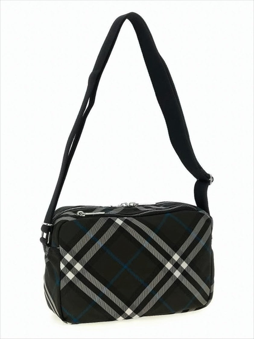 Burberry Rectangular Plaid Shoulder Bag
