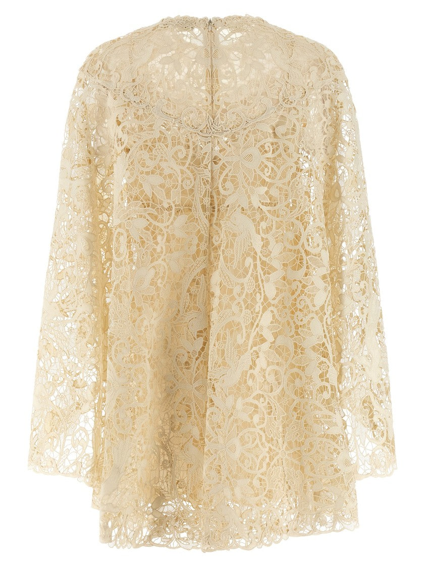 Zimmermann 'Memento Bird Lace Mini' Dress