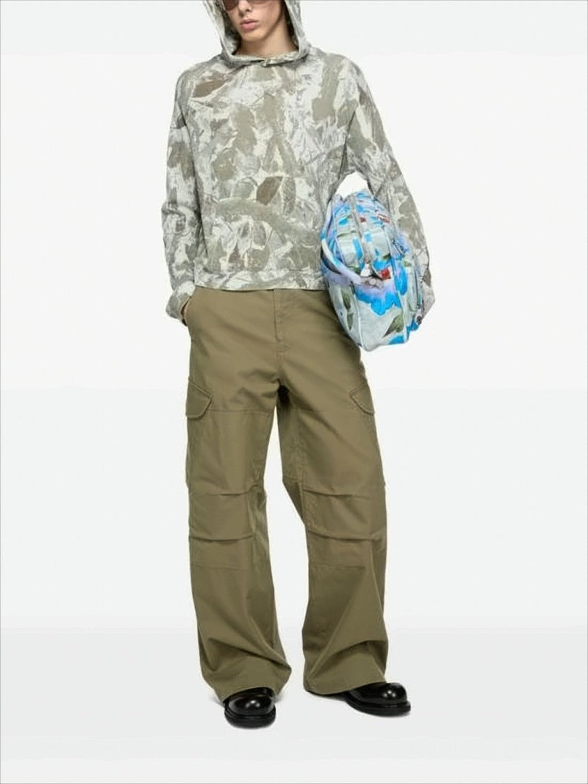 Acne Studios Utility-Inspired Straight Pants With Flap Pockets