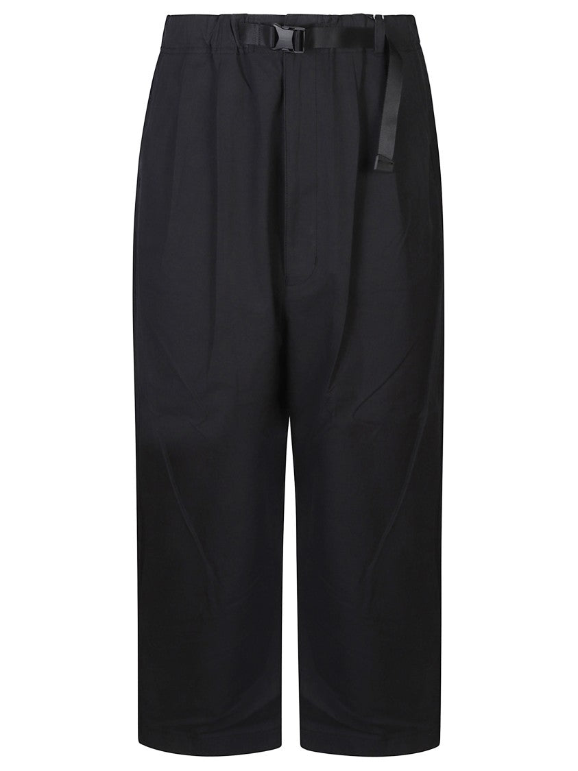 Comme Des Garçons Straight-Leg Adjustable Belt Pants