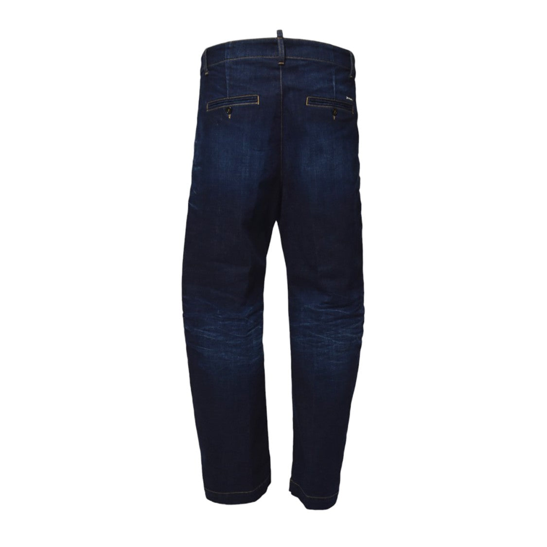 Dsquared2 Snatch-Fit Urban Wash Dark Blue Denim Jeans