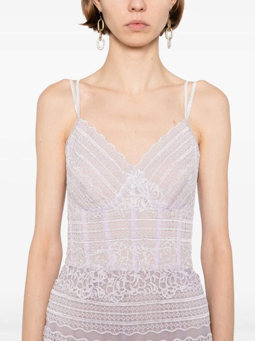 Saiid Kobeisy Lace Long Dress