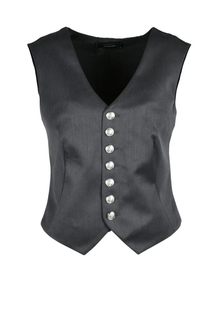 Anouki Wool Vest - Grey