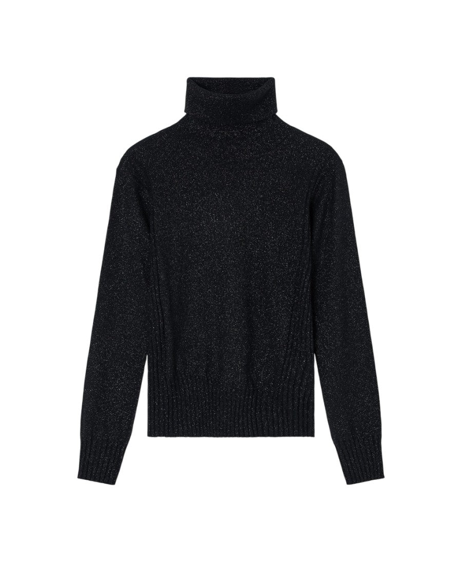Armani Exchange Luminous Finish Turtleneck Sweater Crafted