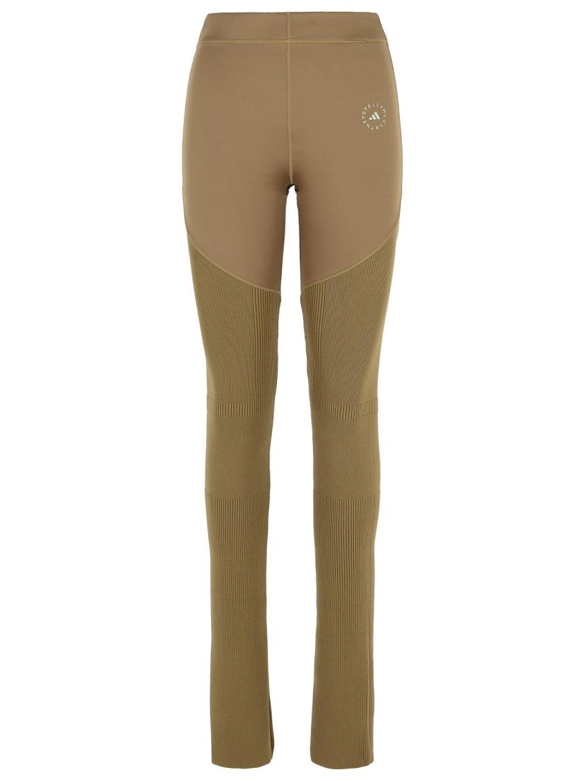 Adidas By Stella Mccartney Army Polyester Blend Trousers