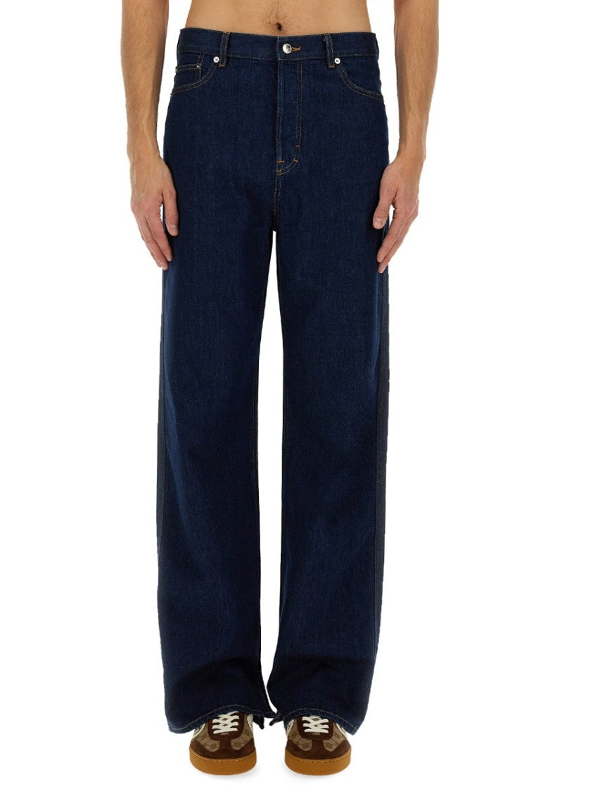 Gucci Straight-Leg Denim Pants With Five-Pocket Design