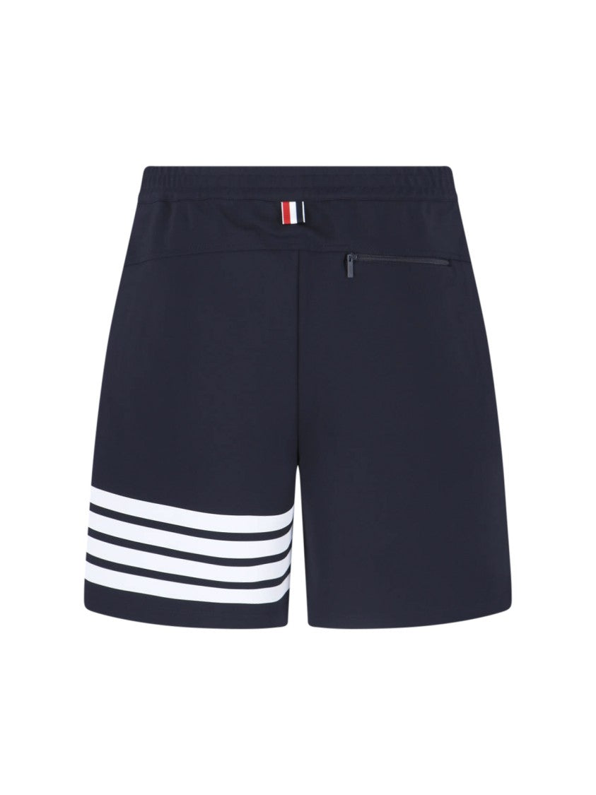Thom Browne "4 Bar" Shorts – Navy