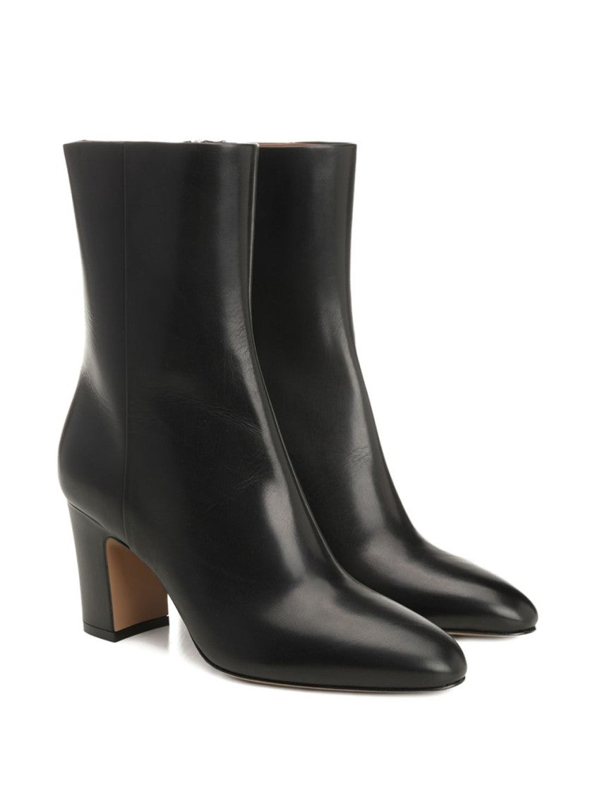 Paris Texas Calfskin Ankle Boots With Pointed Toe