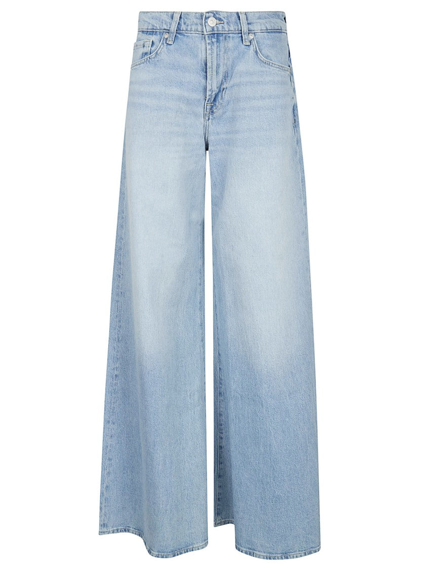 7 For All Mankind Willow Mid-Rise Extra-Wide Leg Jeans