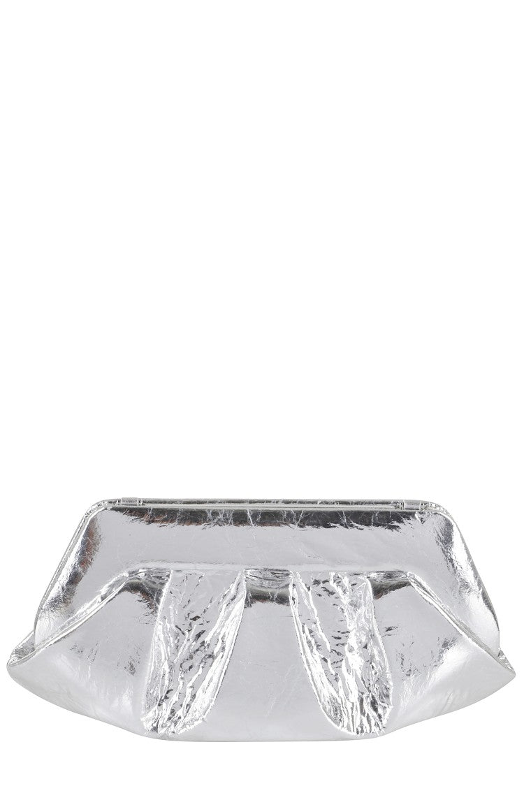 Themoirè Emera Silver Bag