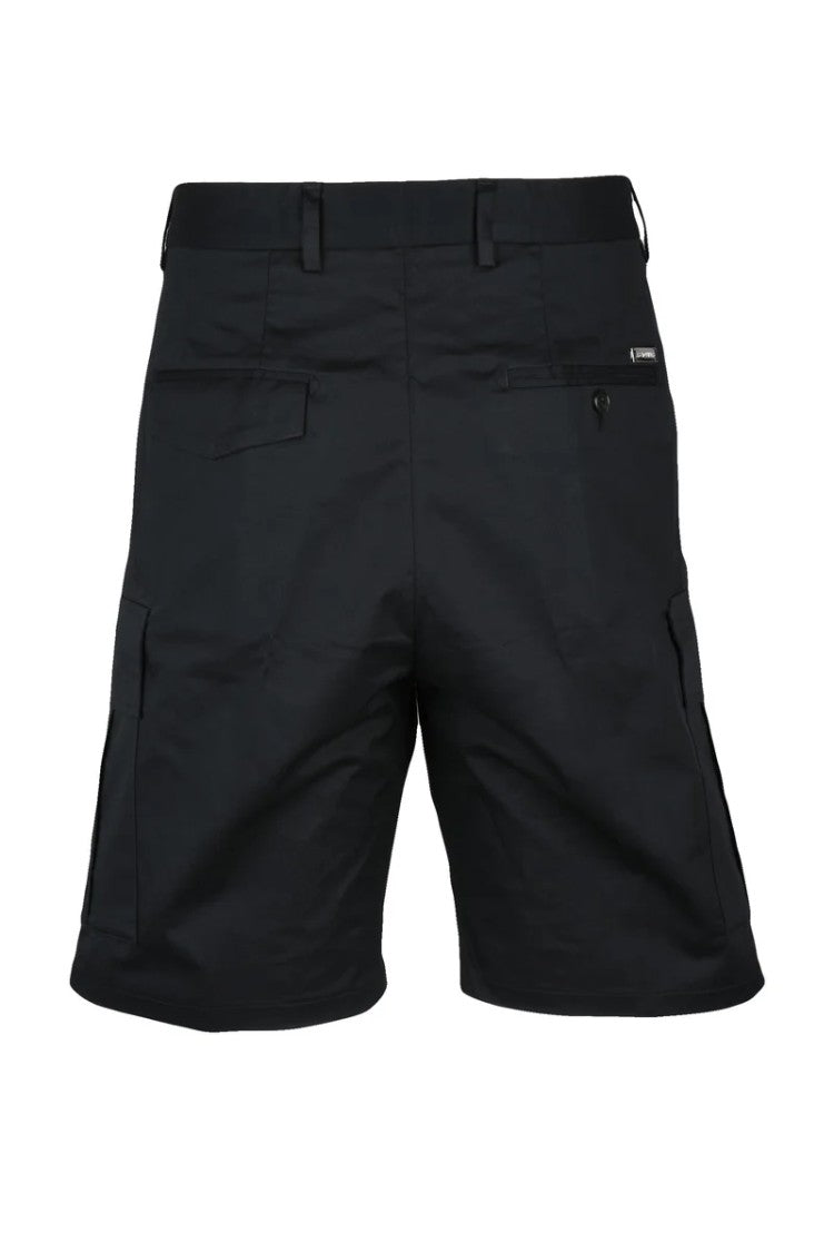 Les Hommes Bermuda Shorts - Black