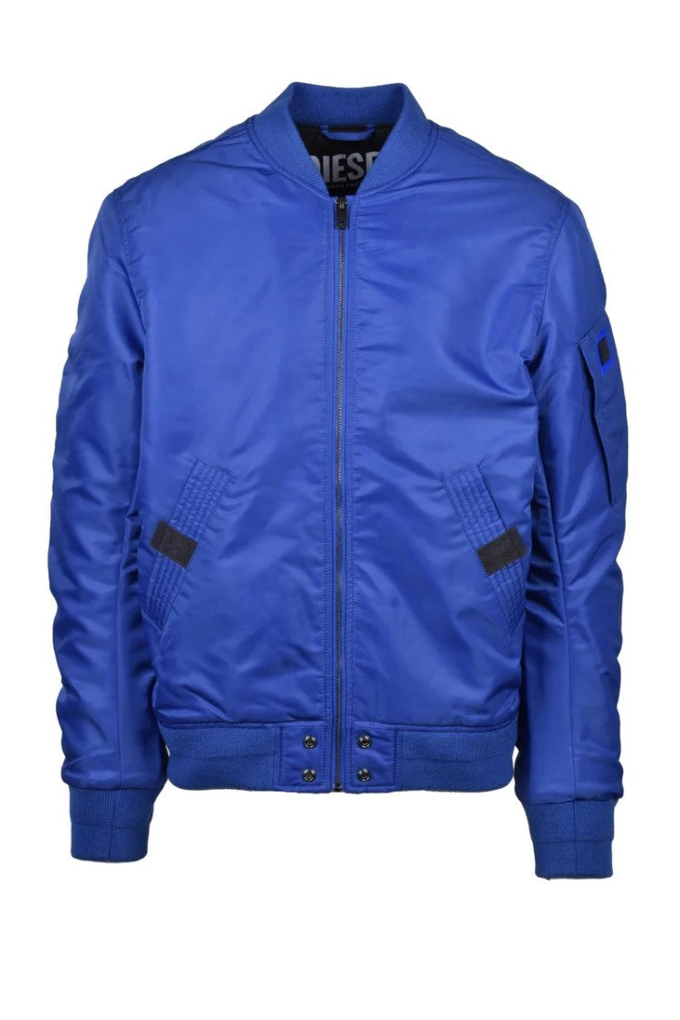 Diesel Padded Bomber Jacket - Blue