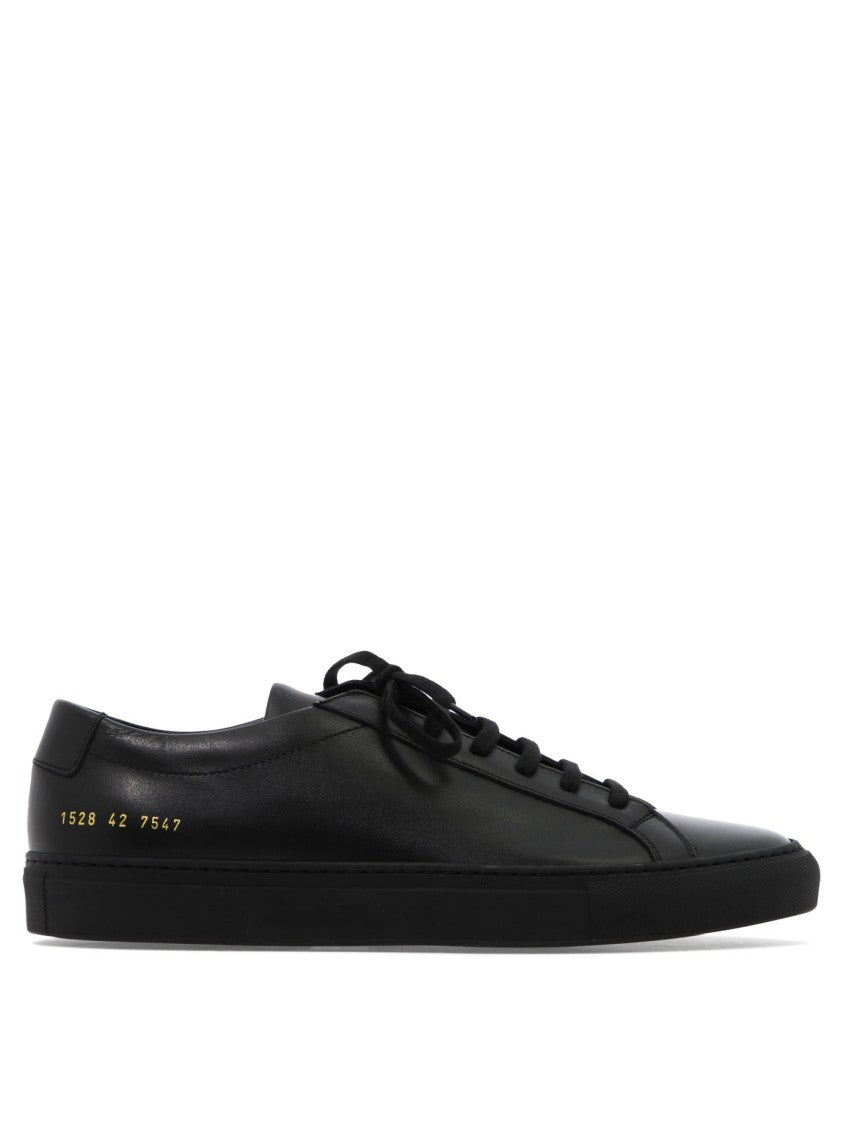 Common Projects Monochromatic Smooth Leather Low-Top Sneakers