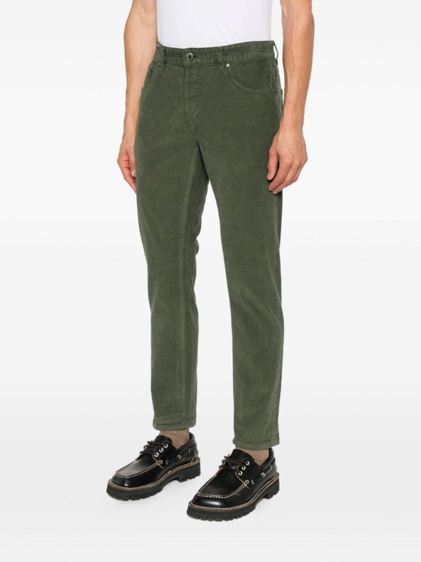 Pt Torino Straight-Leg Military-Style Jeans