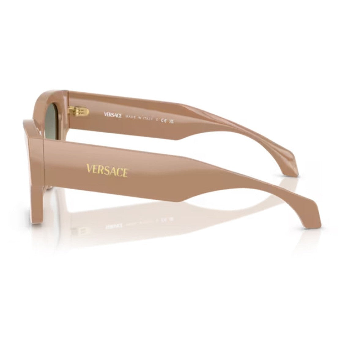 Versace Brown Signature 0Ve4492u Acetate Square Sunglasses