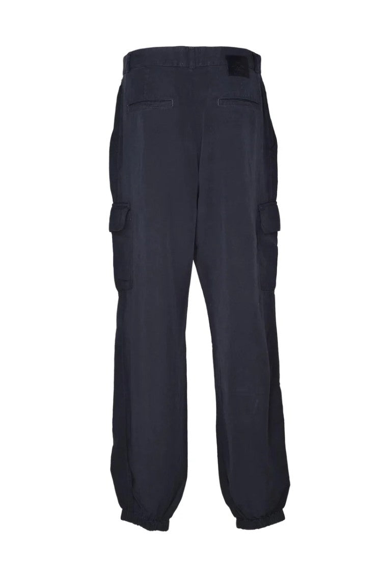 Replay Wide Fit Cargo Pants With Functional Pockets