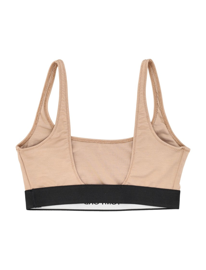 Tom Ford Modal Elasticized Logo Bralette