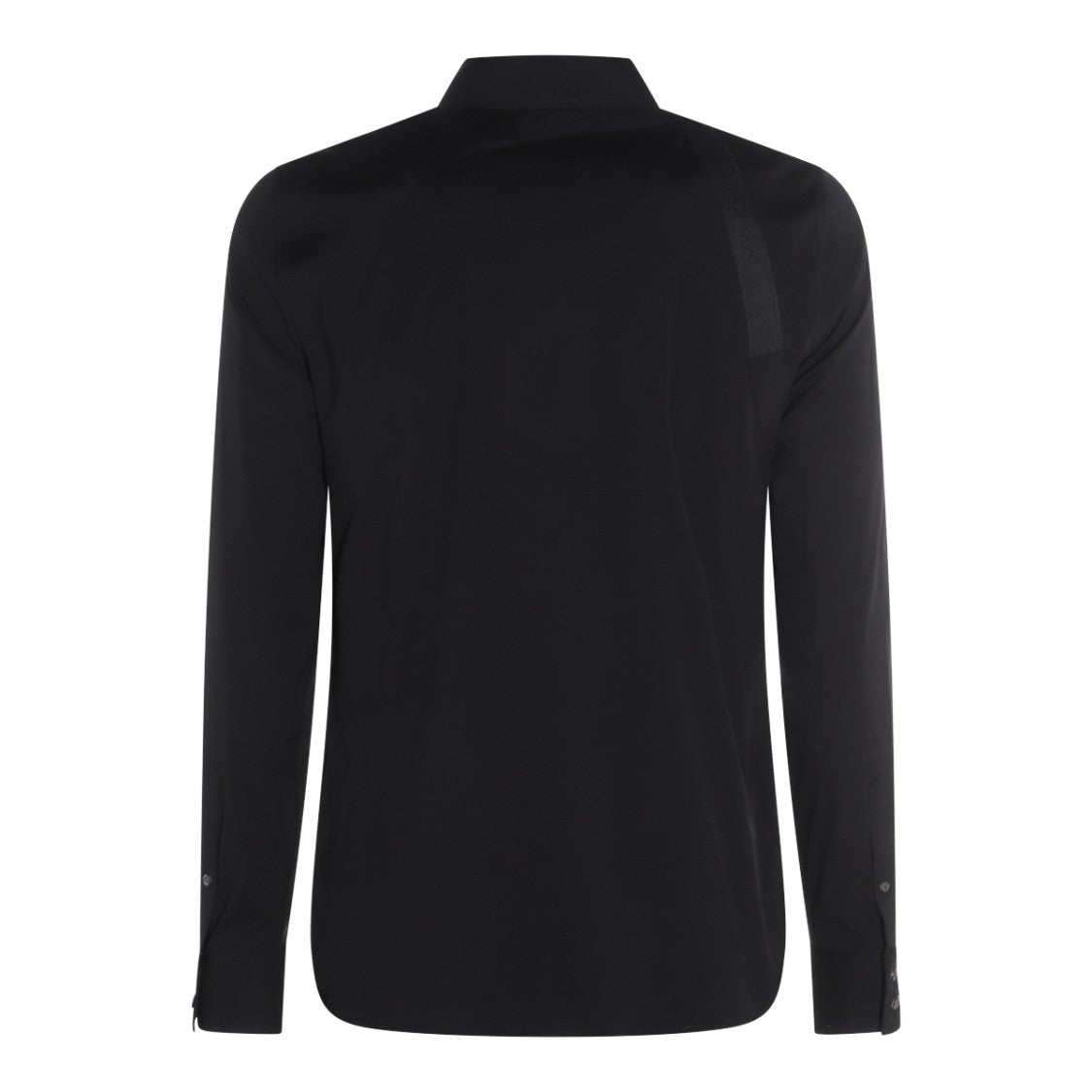 Alexander Mcqueen Black Cotton Shirt