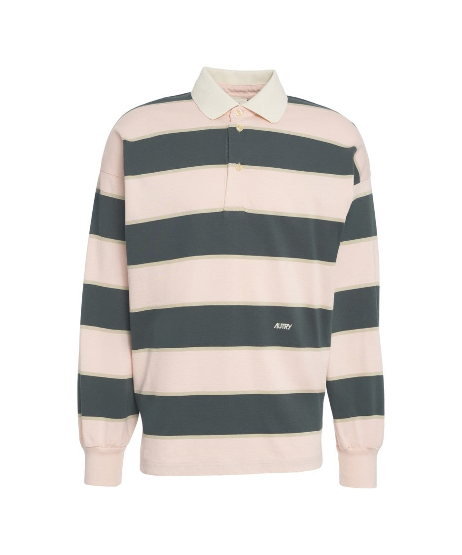 Autry 'Popx' Polo Neck T-Shirt