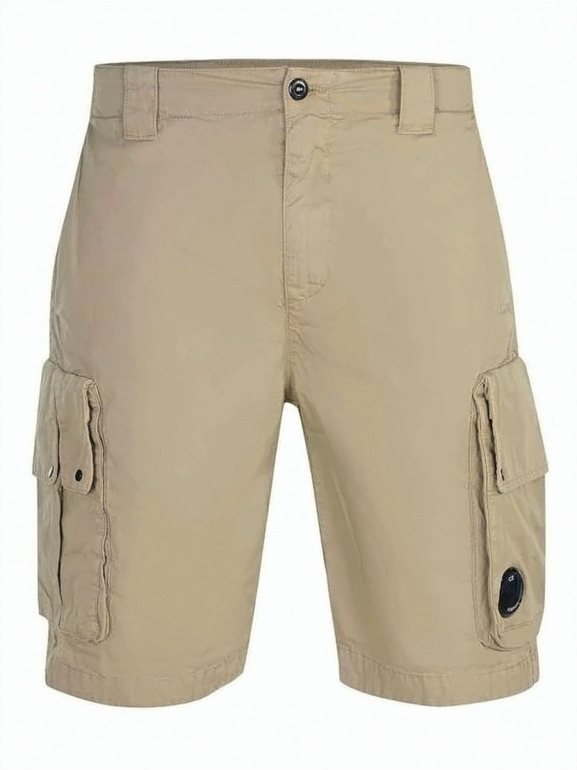 C.P. Company Classic Cargo Shorts With Distinctive Lens Detail