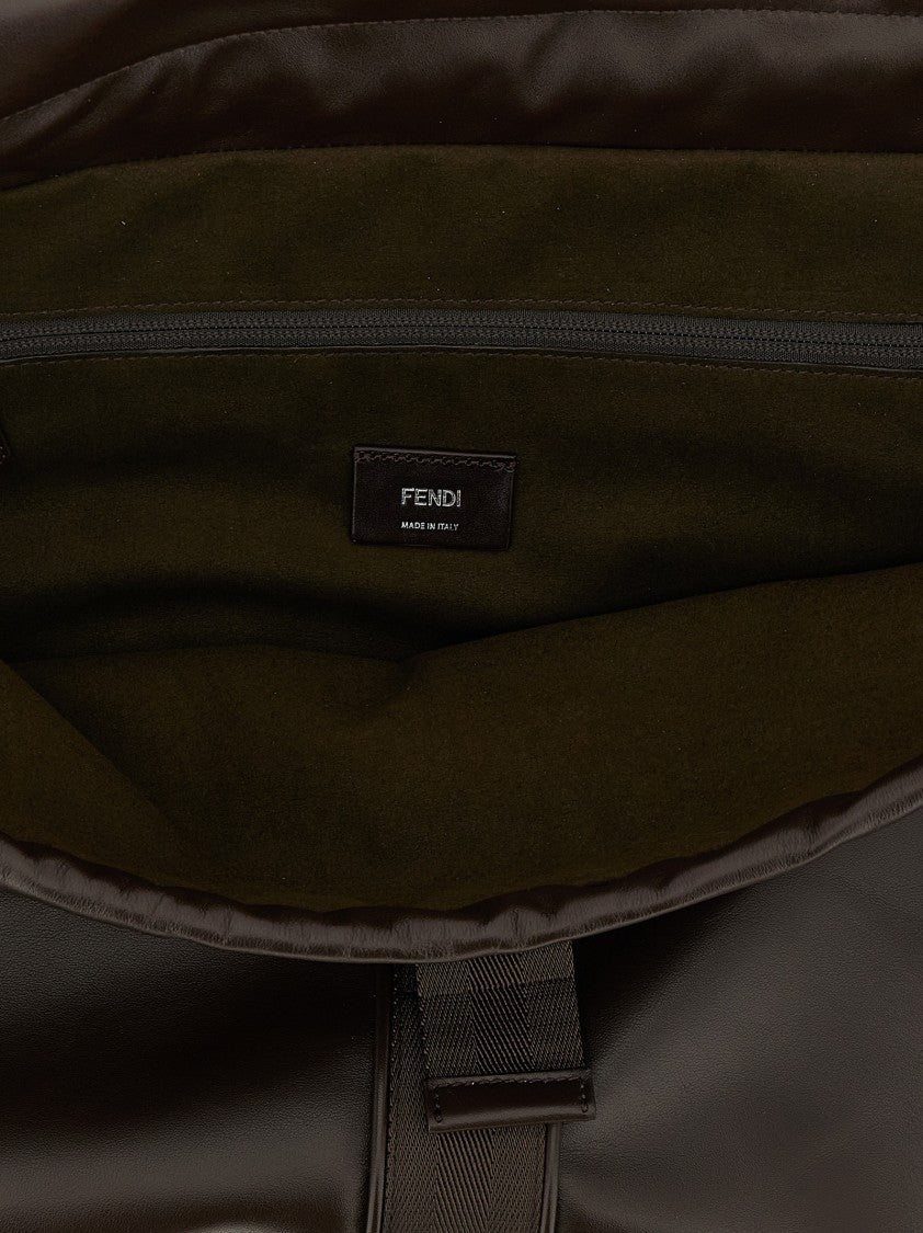 Fendi ' Flux Maxi Messanger' Handbag