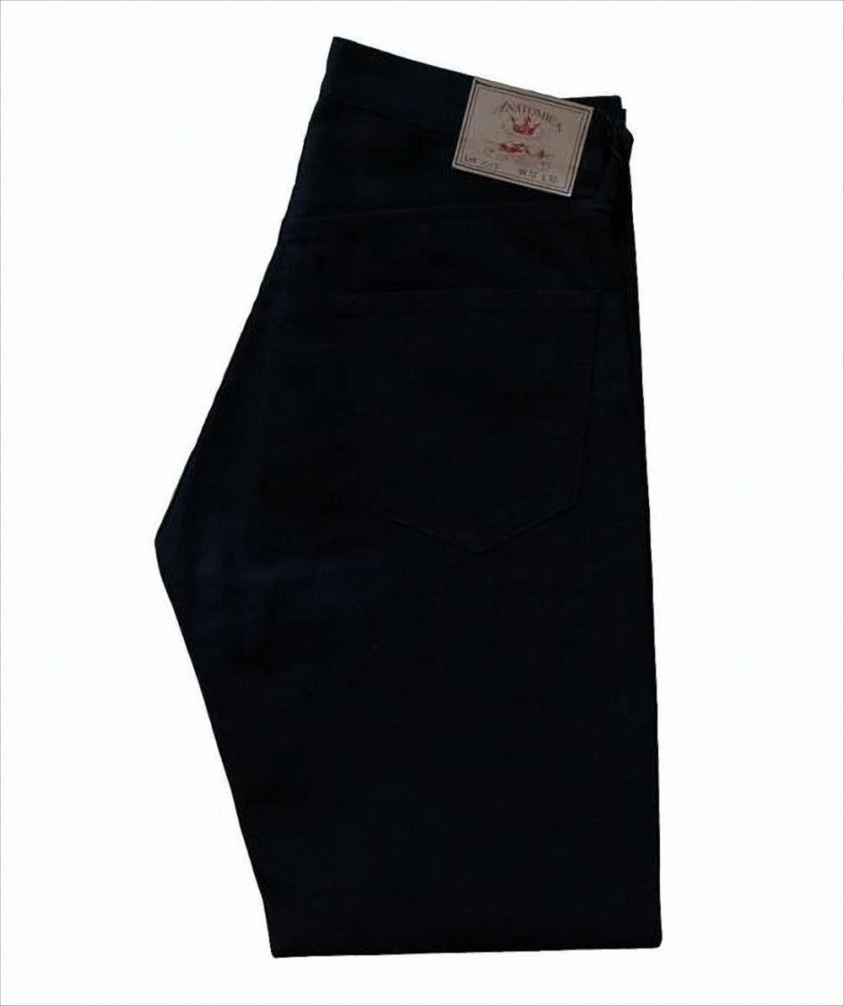 Anatomica Classic Straight Fit Cotton Pants With Minimalist Design
