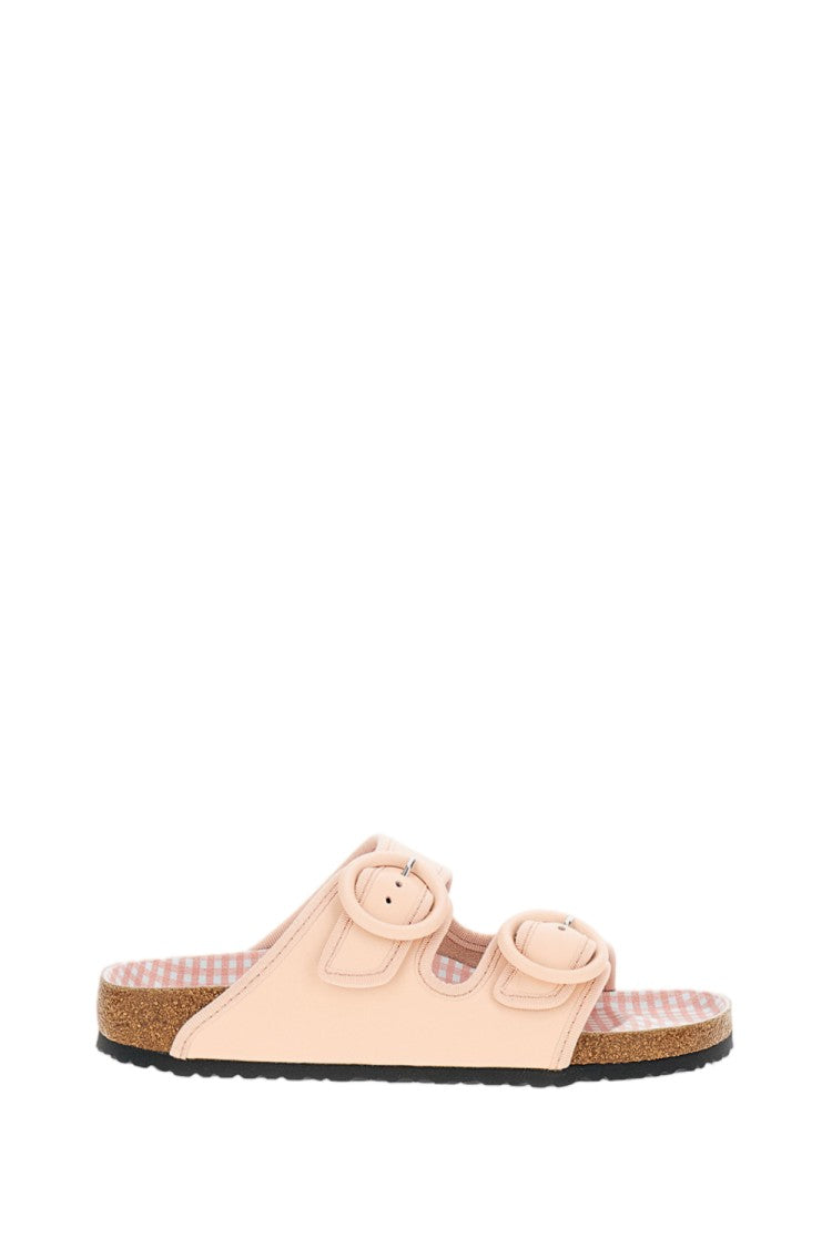 Birkenstock Ballet Flat Inspired Arizona Sandal With Round Buckles