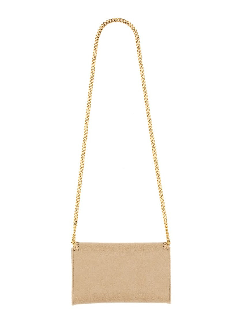Stella Mccartney Neutrals Falabella Polyester Chain Bag