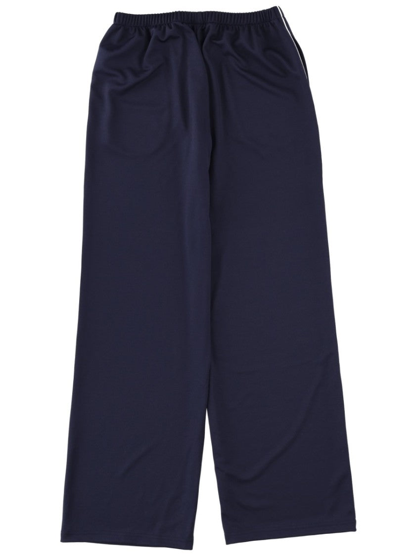 Sporty And Rich Relaxed Polyester Piping Pants