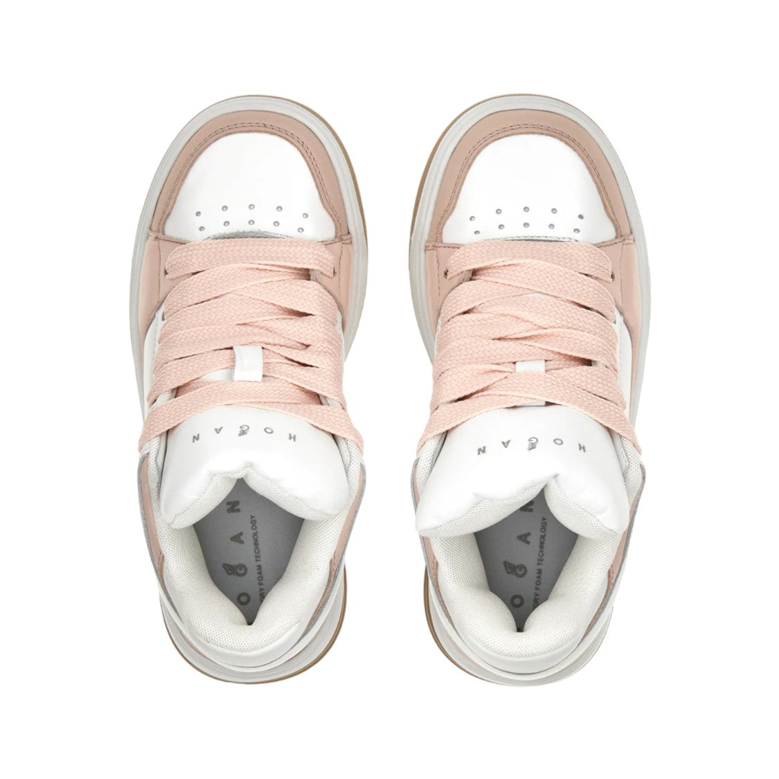 Hogan Low-Top Sneakers With Smooth White