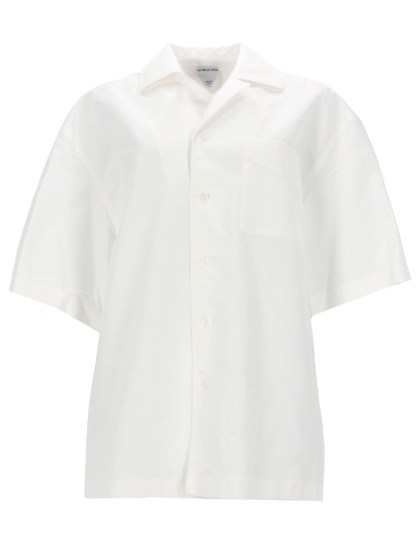 Bottega Veneta Relaxed-Fit White Cotton Shirt