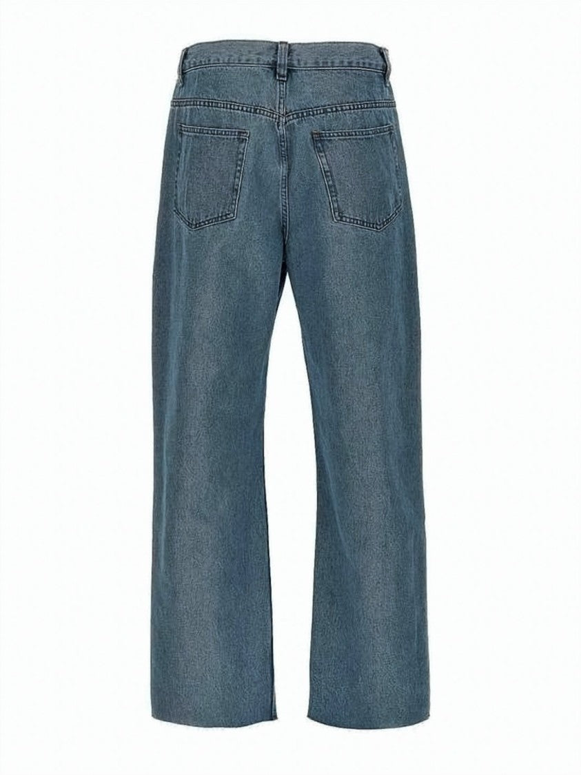 A.P.C. Straight-Leg Denim Pants With Five-Pocket Design And Subtle Fading