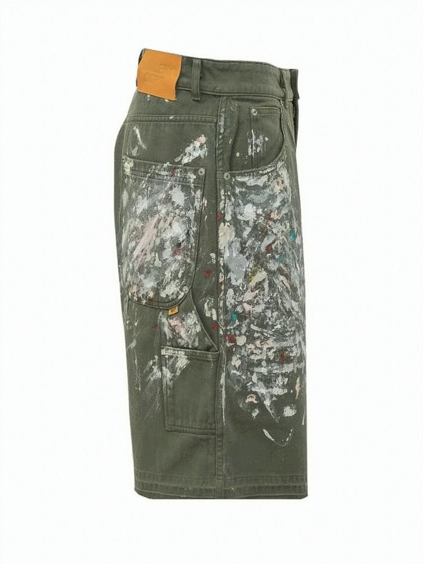 Gallery Dept. Painterly Splatter Design Utility Shorts