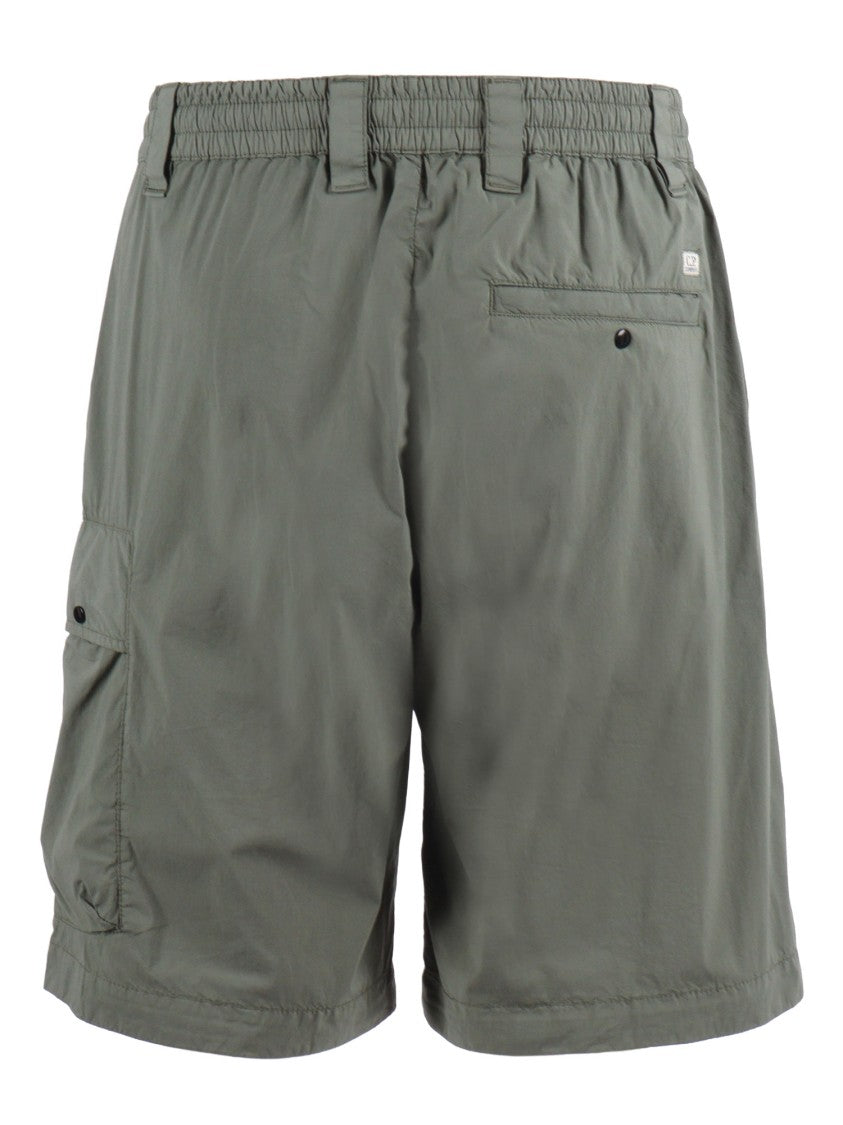 C.P. Company Relaxed Fit Cargo Lens Denim Shorts