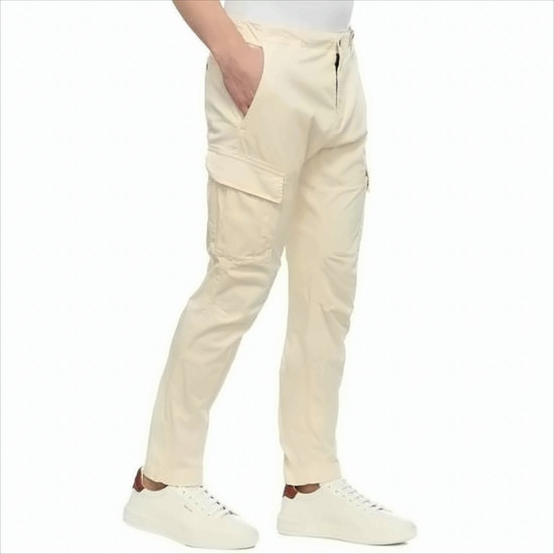 C.P. Company Slim-Fit Cargo Pants With Flap Pockets And Minimalist Design