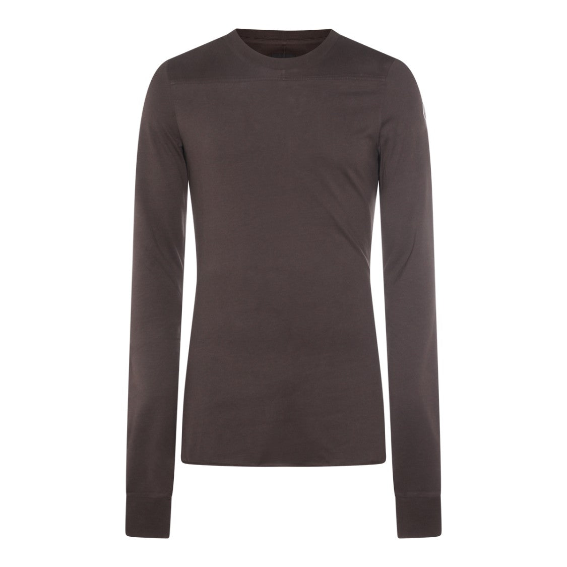 Moncler X Rick Owens Slim-Fit Cotton Knitwear With Choker Neckline And Embroidered Logo