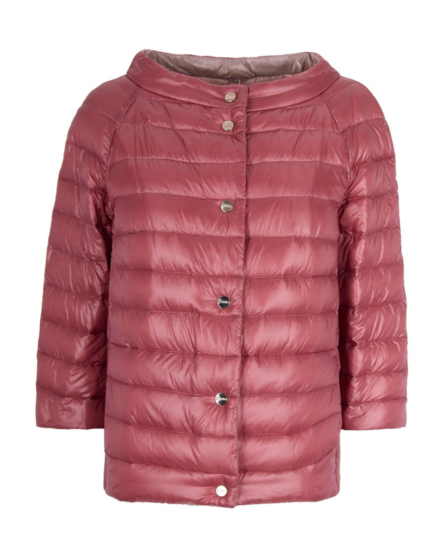 Herno Reversible Trapeze Cape With Classic Boudin Quilting