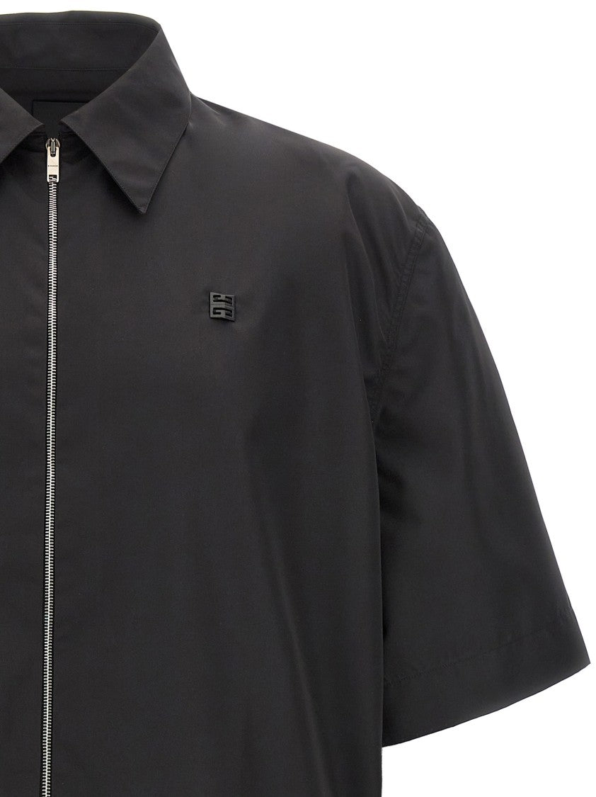 Givenchy Zip Shirt With Front Zip Closure