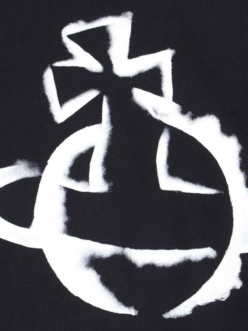 Vivienne Westwood "Stencil Orb" Crewneck Sweatshirt