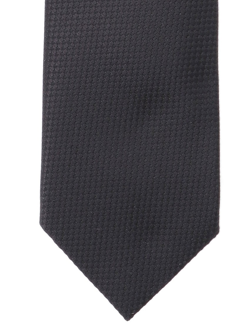 Tom Ford Adjustable Black Silk Tie