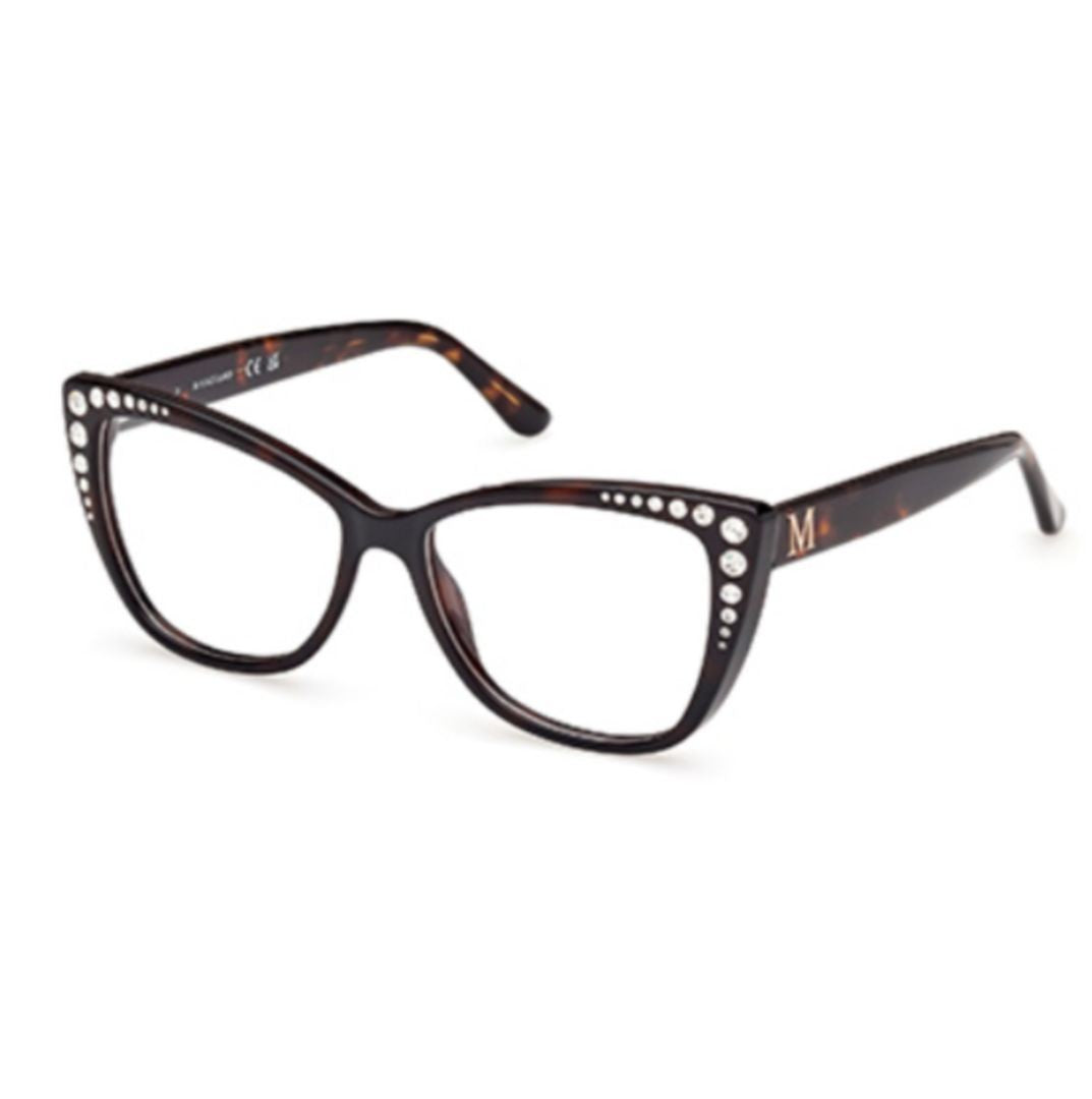 Guess By Marciano Gm50000 54052 Cat-Eye Tortoiseshell Eyeglasses With Rhinestone Accents