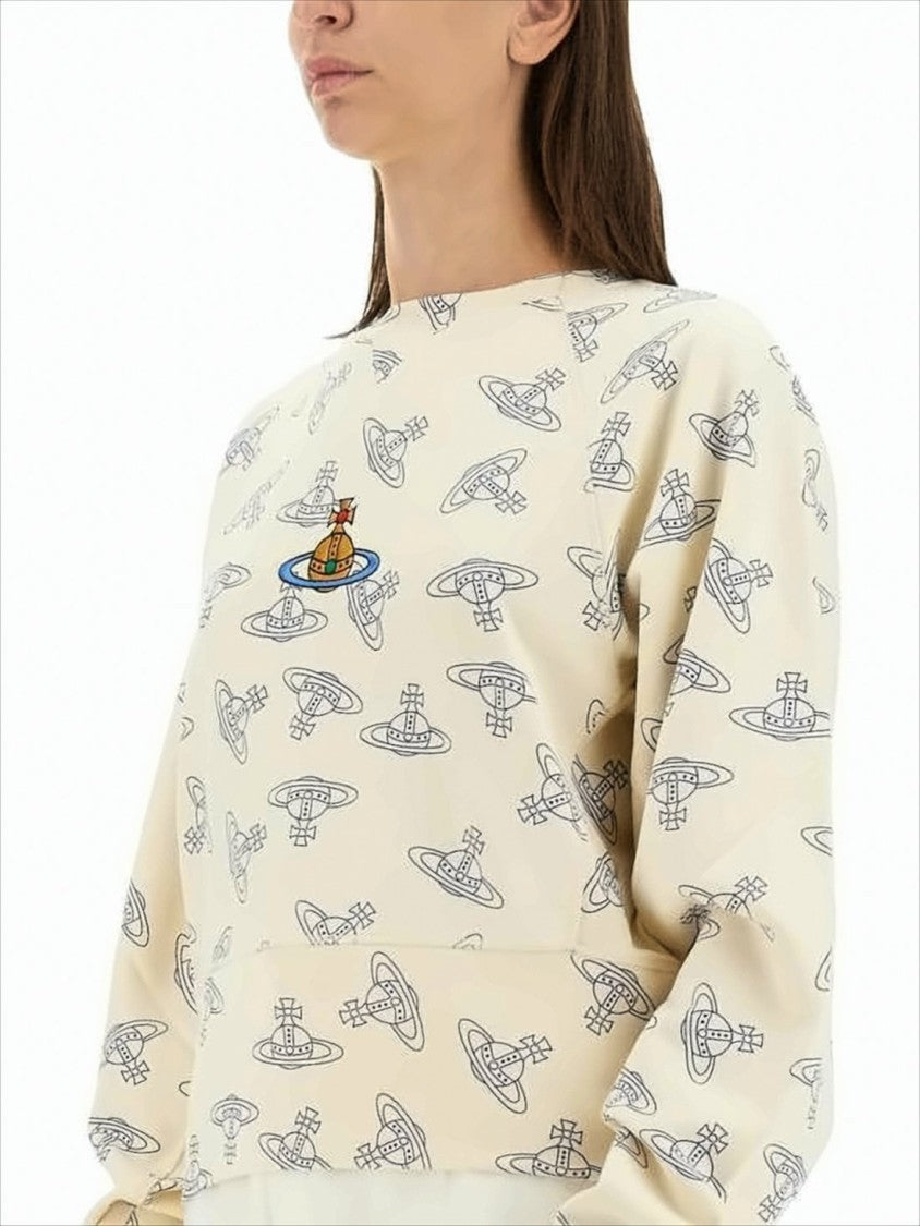 Vivienne Westwood Relaxed-Fit Long-Sleeve Shirt With Abstract Orb Pattern