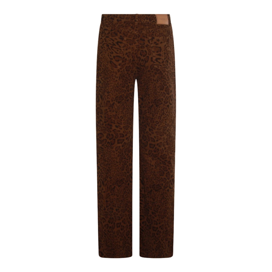 Twin-Set Straight-Leg Jeans With High Waist