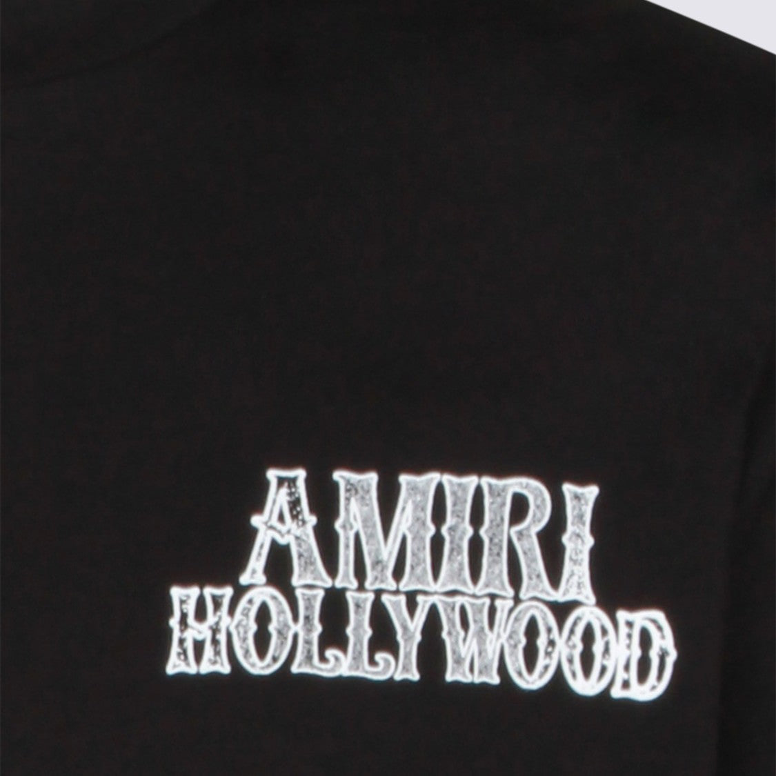 Amiri Black Cotton T-Shirt