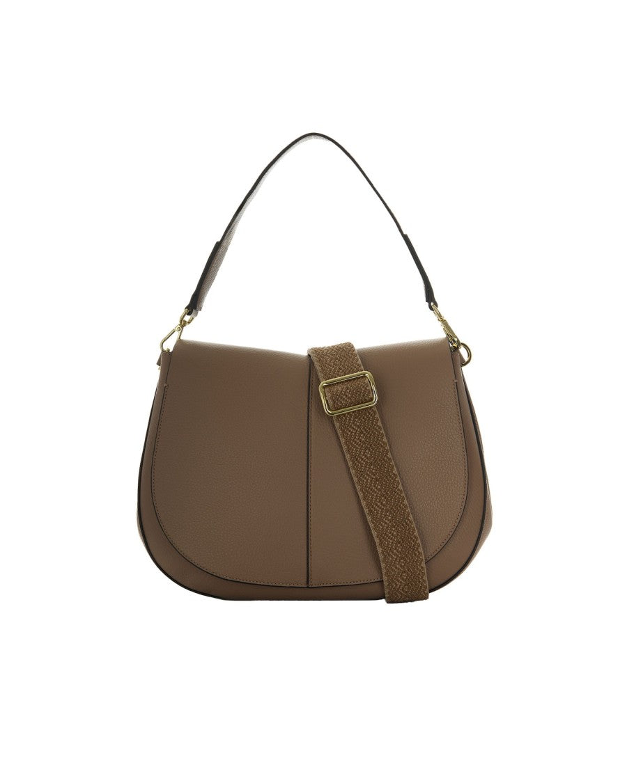 Gianni Chiarini Helena Round Dove Shoulder Bag