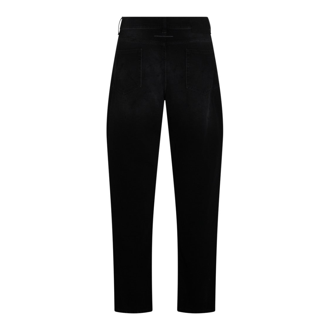Mm6 By Maison Margiela Straight-Leg Black Jeans