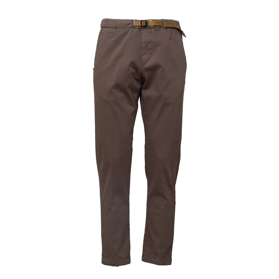 White Sand Regular Fit Adjustable Gabardine Pants