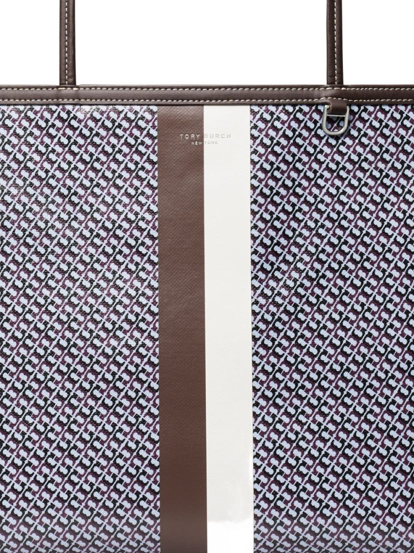 Tory Burch Textured Pattern Tote Bag