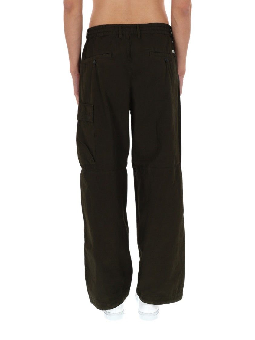 C.P. Company Boxy Wide Leg Multi Pockets Pants Chinos