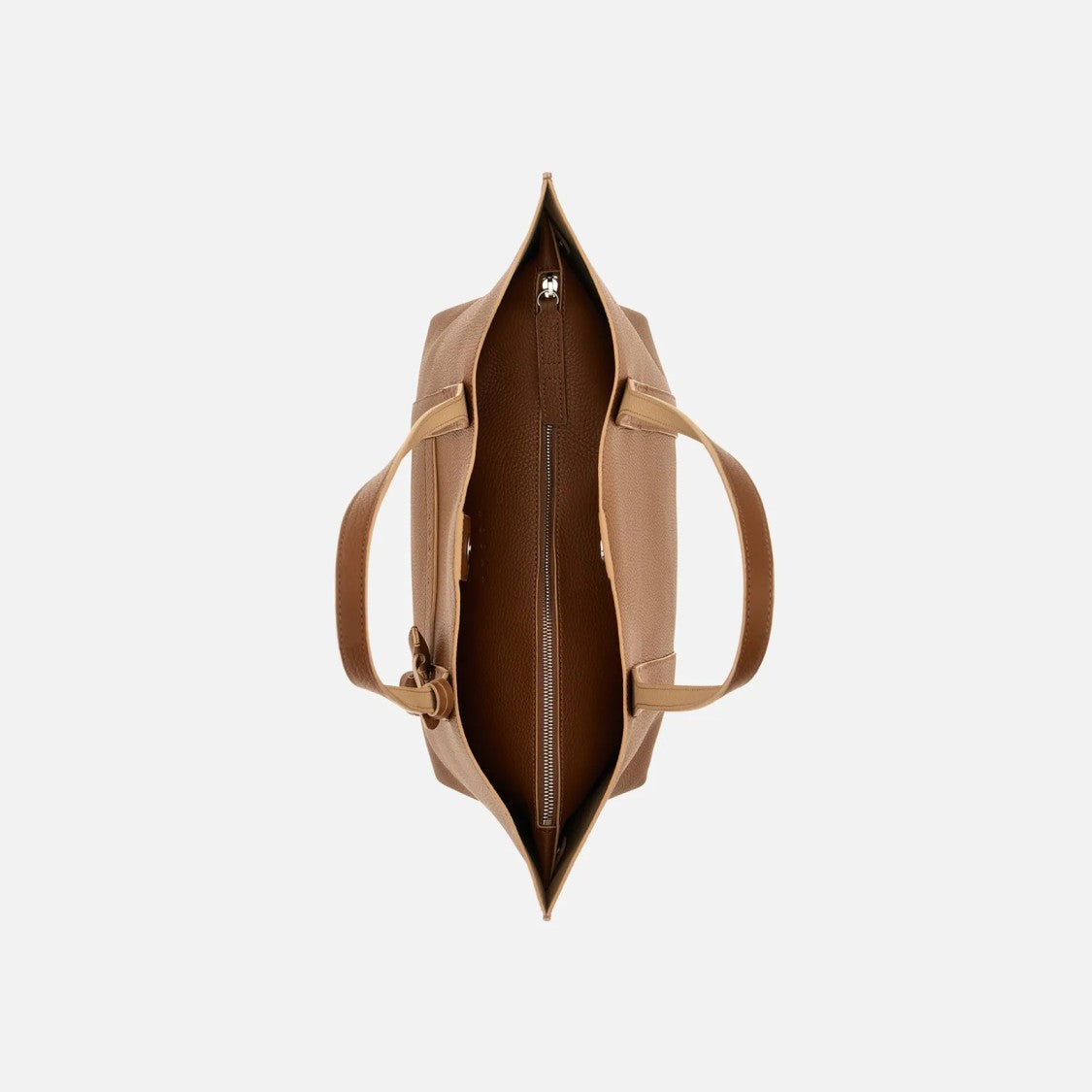 Hogan Cuoio Script Shopping Media Shopping Bag
